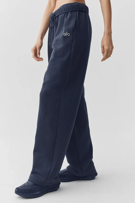 Accolade joggingbroek met rechte pijpen - Navy