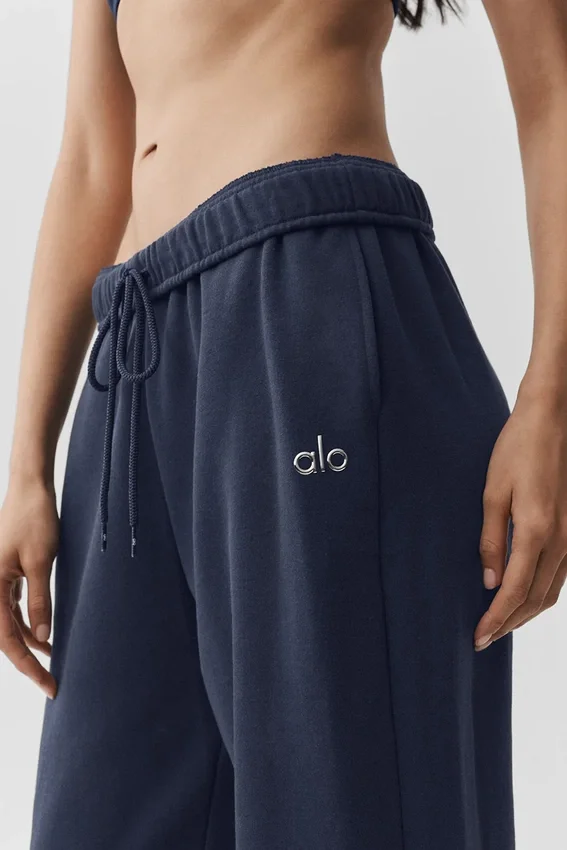 Accolade joggingbroek met rechte pijpen - Navy