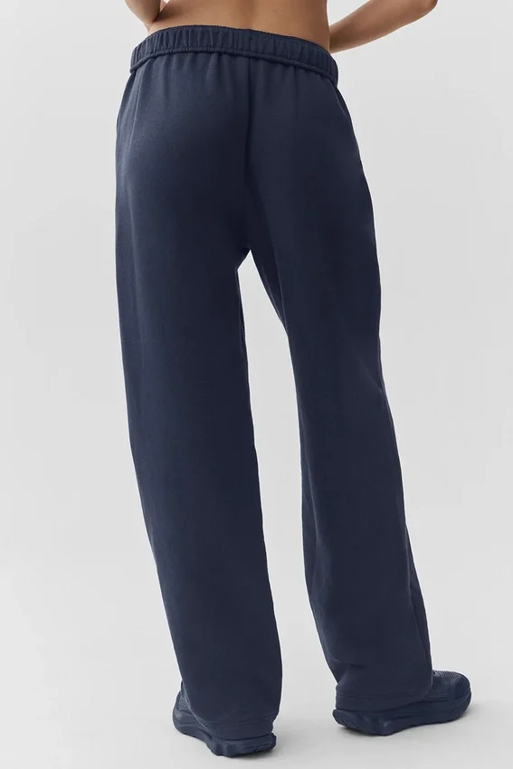 Accolade joggingbroek met rechte pijpen - Navy