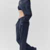 Accolade joggingbroek met rechte pijpen - Navy