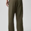 Accolade joggingbroek met rechte pijpen - Olive Tree