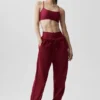 Accolade joggingbroek met rechte pijpen - Summer Romance Red