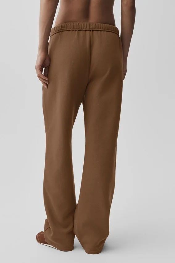 Accolade joggingbroek met rechte pijpen - Sun Kissed Brown