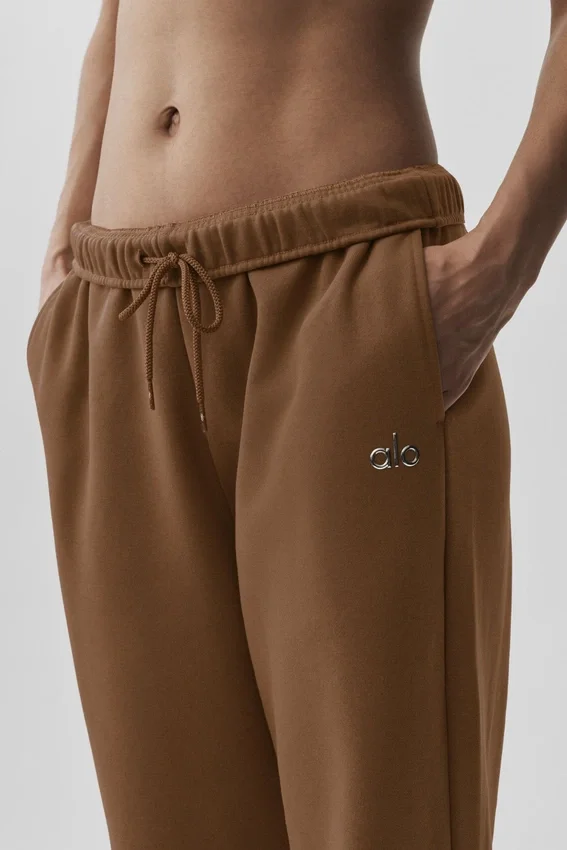 Accolade joggingbroek met rechte pijpen - Sun Kissed Brown