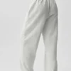Accolade joggingbroek met rechte pijpen - White Heather