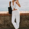 Accolade joggingbroek - Wit