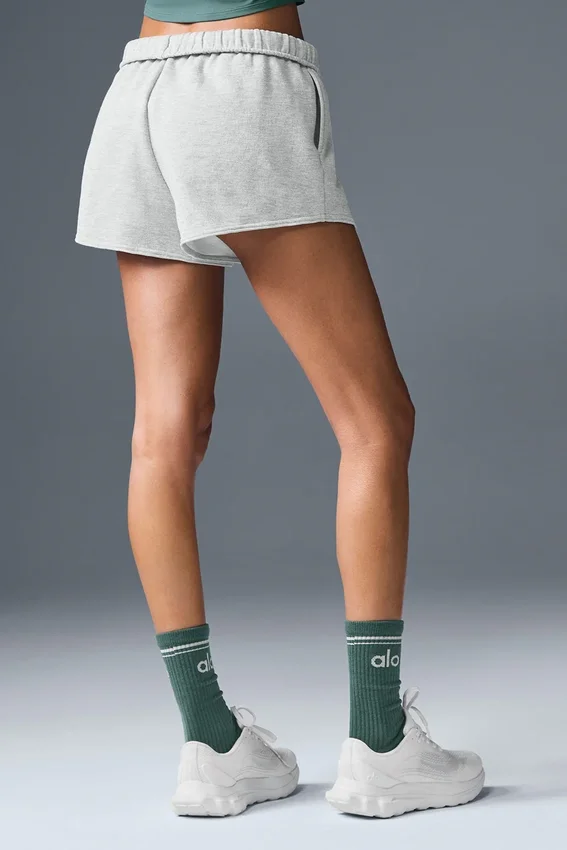 Accolade-korte broek – Athletic Heather Grey