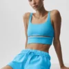 Accolade-korte broek – azuurblauw