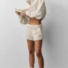 Accolade-korte broek - Oatmeal Heather