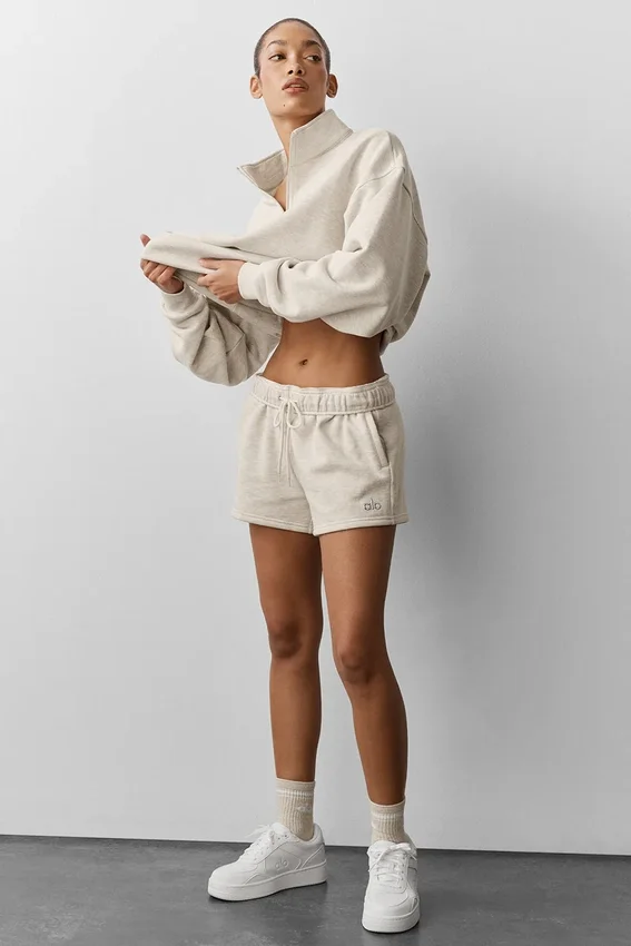 Accolade-korte broek - Oatmeal Heather
