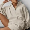 Accolade trui met 1/4 rits - Oatmeal Heather