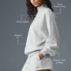 Accolade-trui met 1/4-ritssluiting - Athletic Heather Grey