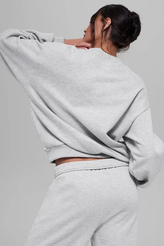 Accolade trui met ronde hals - Athletic Heather Grey