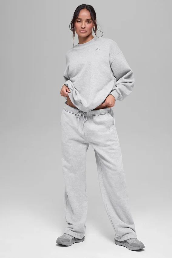 Accolade trui met ronde hals - Athletic Heather Grey