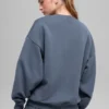 Accolade trui met ronde hals - Bluestone