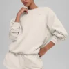 Accolade trui met ronde hals - Bone