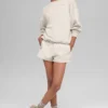 Accolade trui met ronde hals - Bone