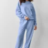 Accolade trui met ronde hals - Light Provence Blue