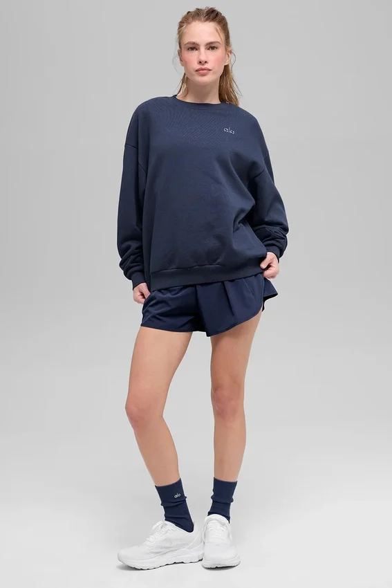 Accolade trui met ronde hals - Navy