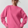 Accolade trui met ronde hals - Paradise Pink