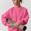 Accolade trui met ronde hals - Paradise Pink