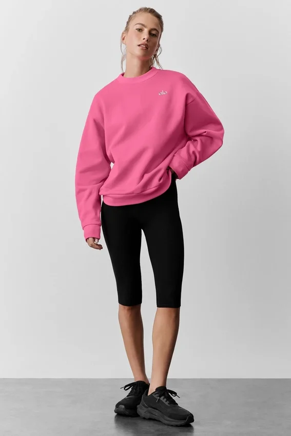 Accolade trui met ronde hals - Paradise Pink