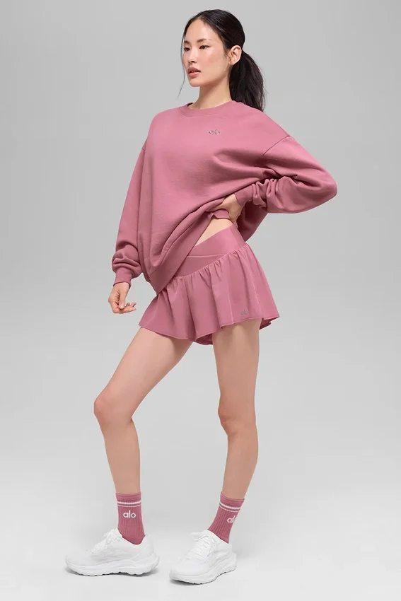 Accolade trui met ronde hals – Pink Wild Rose