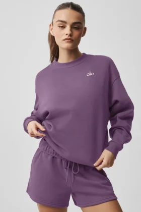 Accolade trui met ronde hals - Plum Kiss