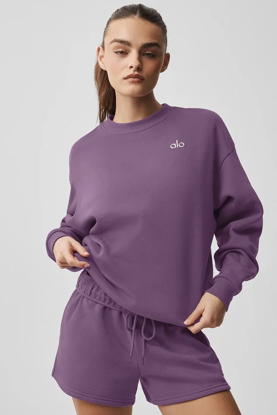 Accolade trui met ronde hals - Plum Kiss
