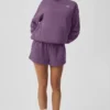 Accolade trui met ronde hals - Plum Kiss