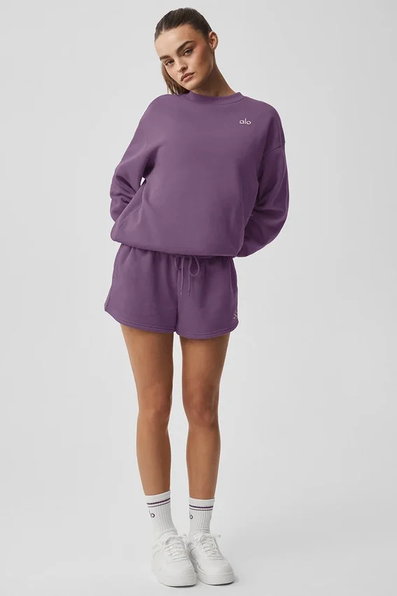Accolade trui met ronde hals - Plum Kiss