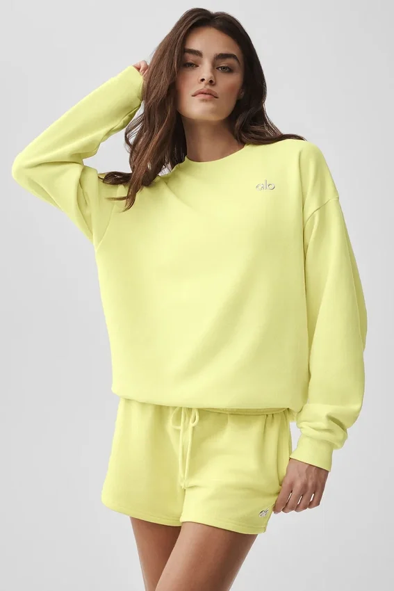 Accolade trui met ronde hals - Sunshine