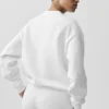 Accolade trui met ronde hals - White