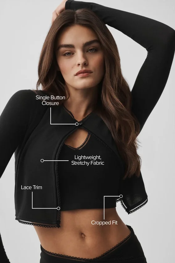 Affection-vest - Zwart