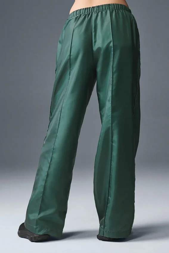 Afterglow-trainingsbroek met wijde pijpen - Winter Ivy