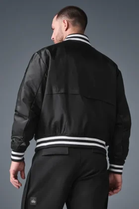Afterglow Varsity-jas – Zwart