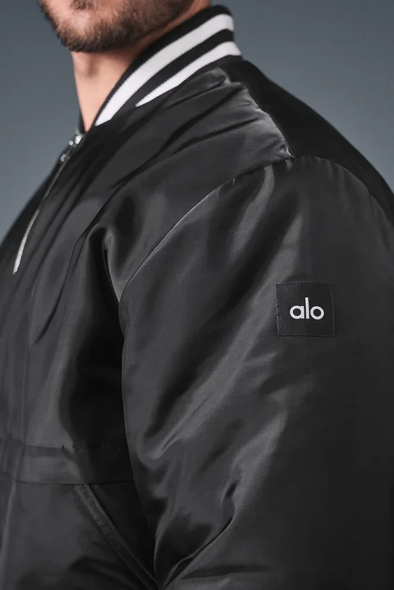 Afterglow Varsity-jas - Zwart