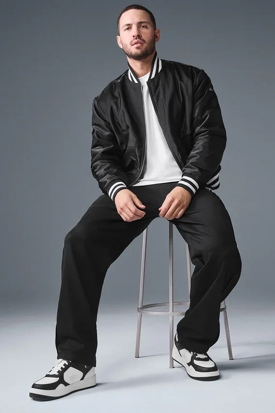 Afterglow Varsity-jas - Zwart