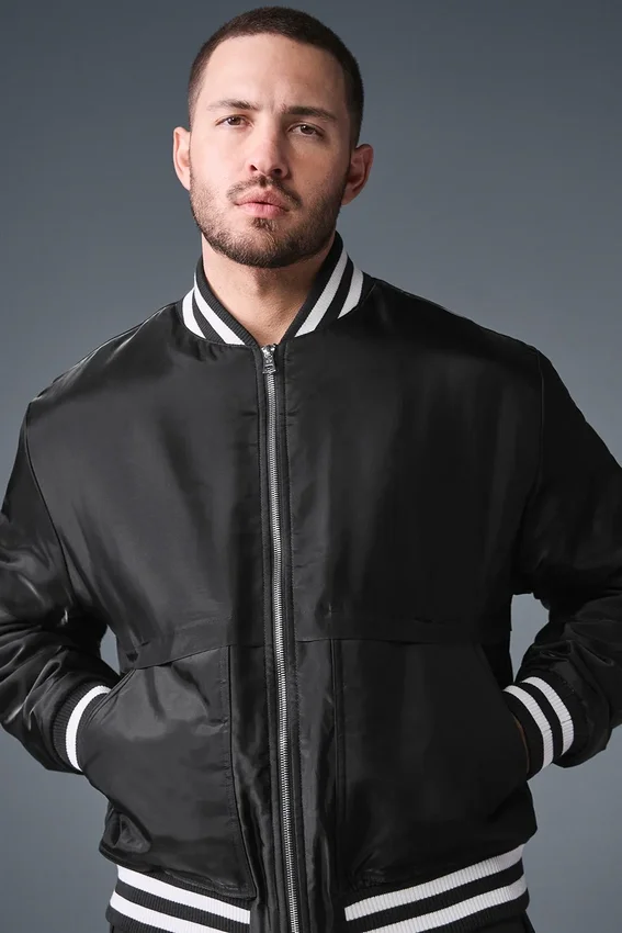 Afterglow Varsity-jas - Zwart