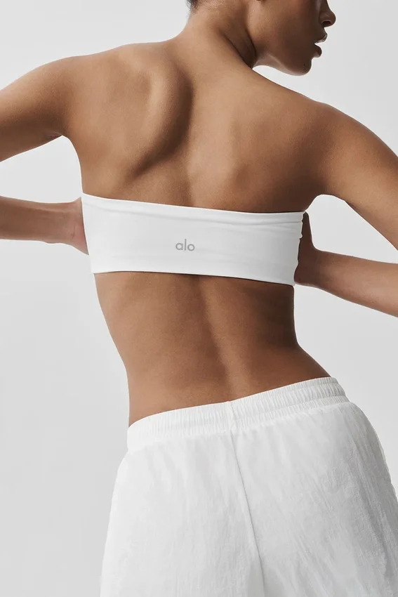 Airbrush bandeau-bh - Wit