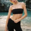 Airbrush bandeau-bh - Zwart