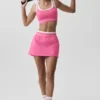 Airbrush Better Together-tennisrok - Paradise Pink/White