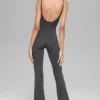 Airbrush Bootcut One and Done-Onesie - Anthracite
