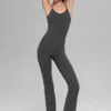 Airbrush Bootcut One and Done-Onesie - Anthracite