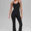 Airbrush Bootcut One and Done-Onesie – Zwart