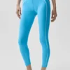 Airbrush High-Waist 7/8 Heart Throb Legging – azuurblauw/wit