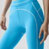 Airbrush High-Waist 7/8 Heart Throb Legging – azuurblauw/wit