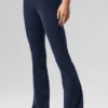 Airbrush High-Waist Bootcut Leggings - Navy