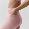 Airbrush High-Waist Fast Track Legging – Vintage roze/wit