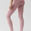 Airbrush High-Waist Fast Track Legging – Vintage roze/wit